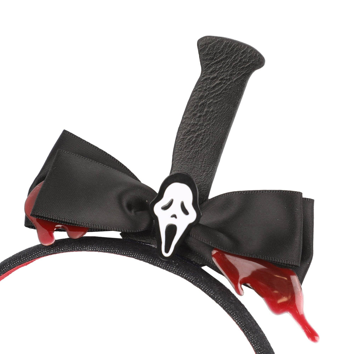 Ghostface Knife Through the Head Cosplay Headband