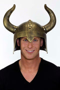 Bronze horn helmet
