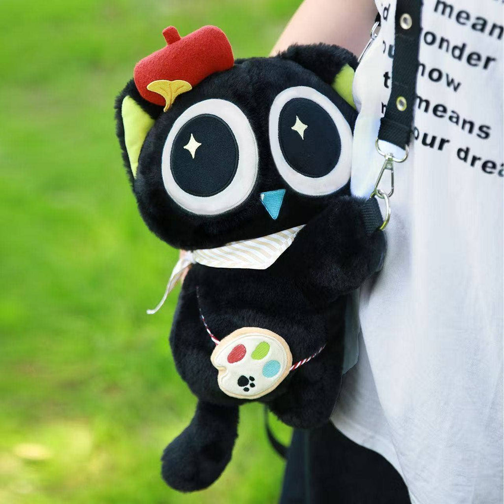 Cute Cat Plush Shoulder Bag