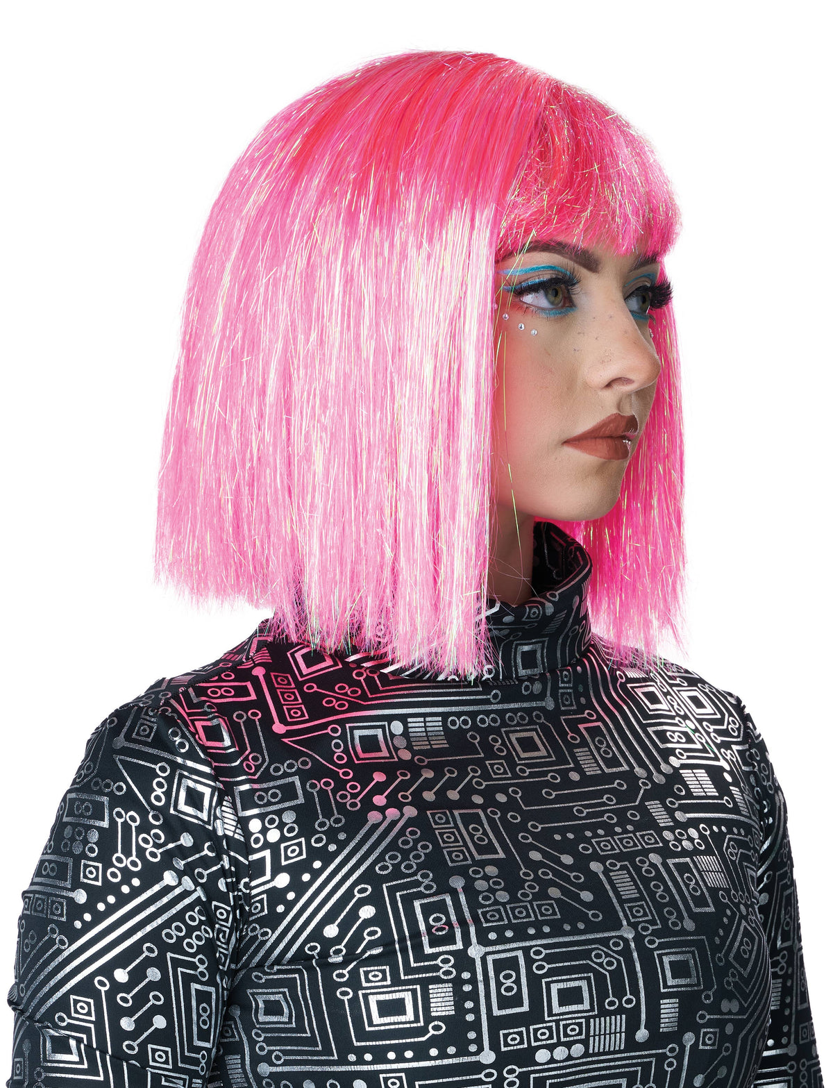 Shimmering Cosplay Bob Wig