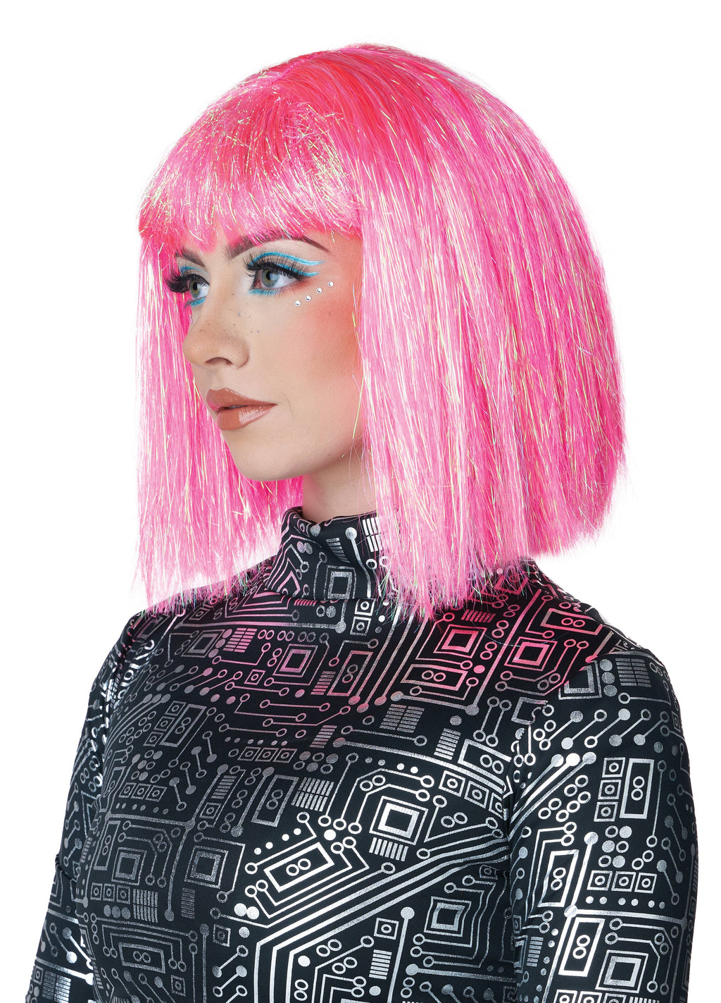 Shimmering Cosplay Bob Wig