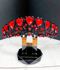 Queen of Heart Crown, Evil Witch Headband, Costume Headpiece
