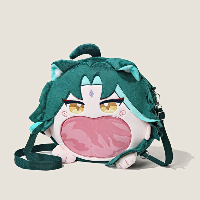 Anime Cartoon Character Plush Backpack