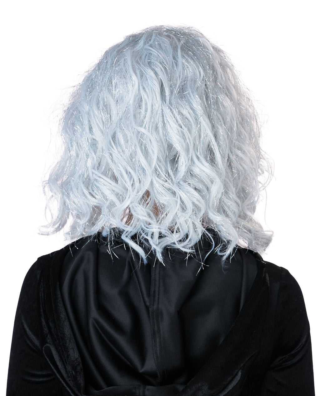 White Textured Bob Wig