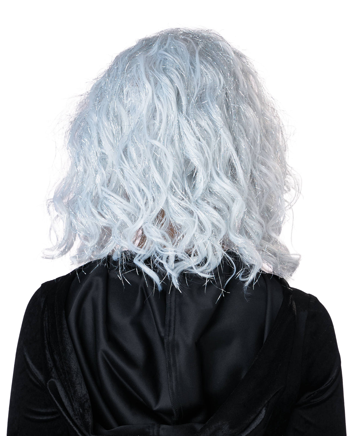 White Textured Bob Wig