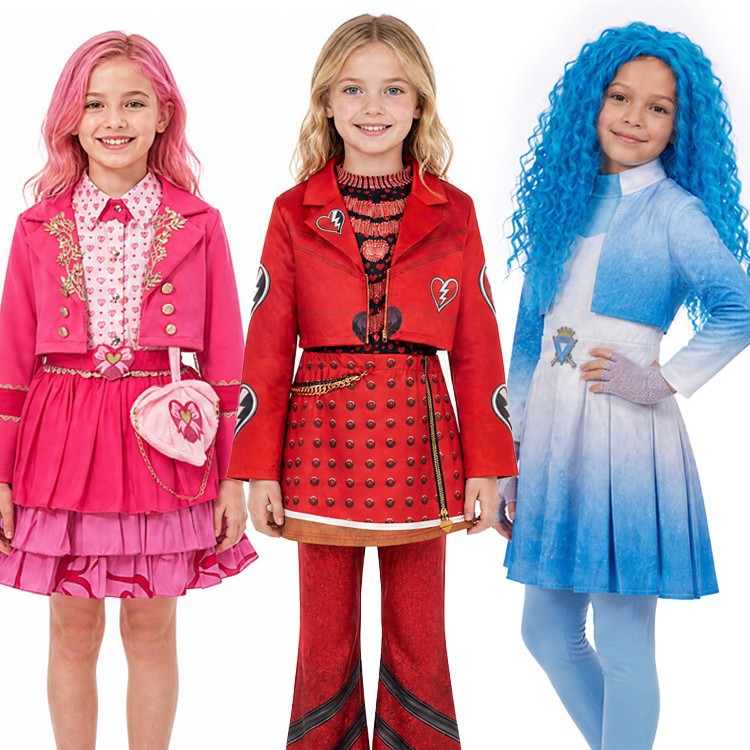 Red Daughter Kid Costume