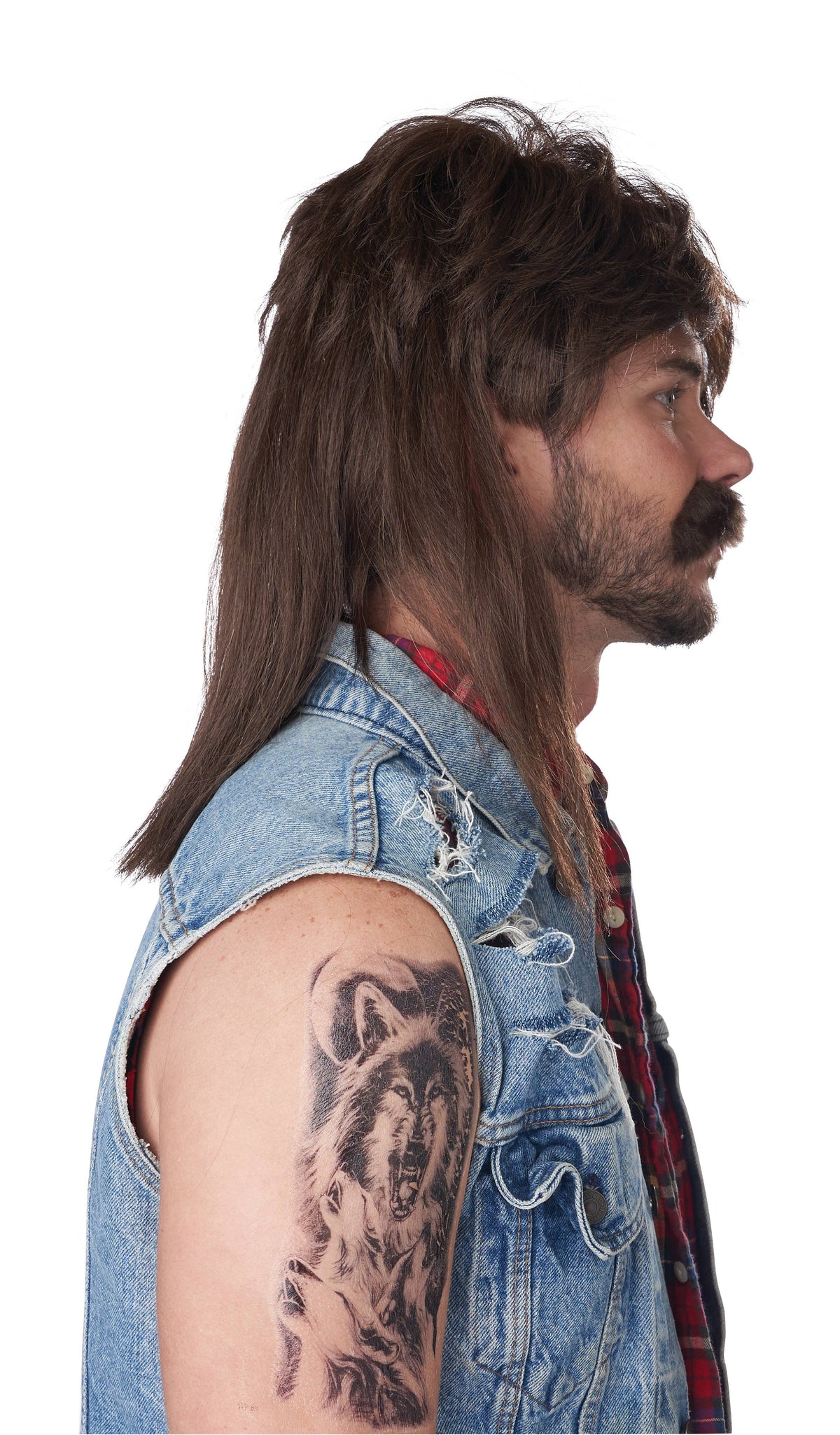 The Lone Wolf Mullet Wig