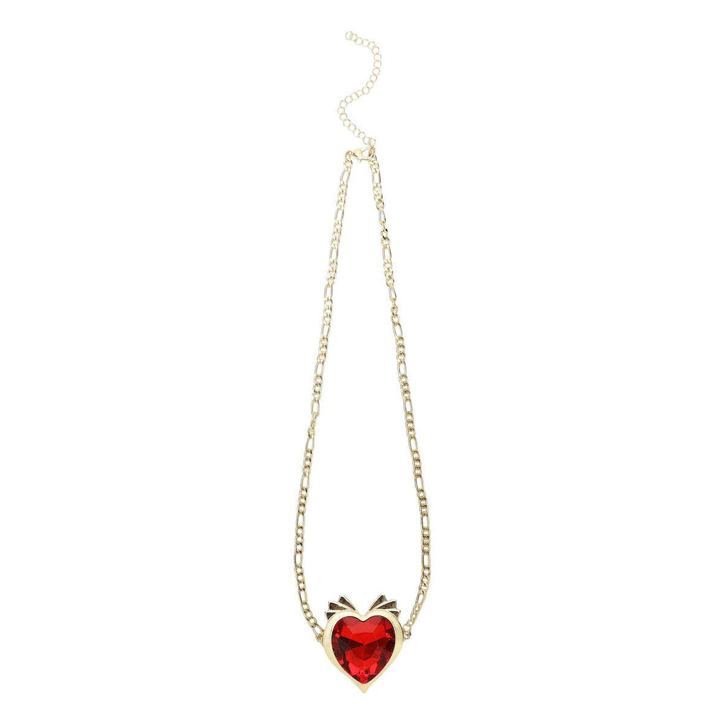 Shrek Fiona Ogre Crown Ears Headband and Heart Necklace Set