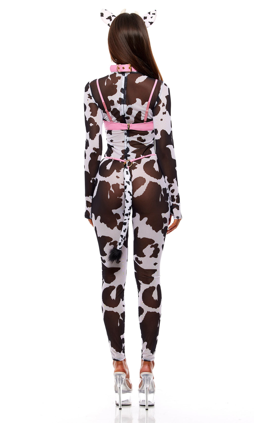 Moo’d Swings 7-Piece Cow Costume Set