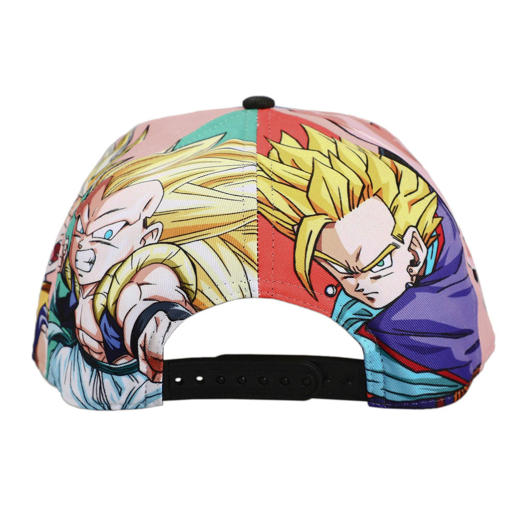 Dragon Ball Z Majin Buu & Goku Sublimation Panel Baseball Cap