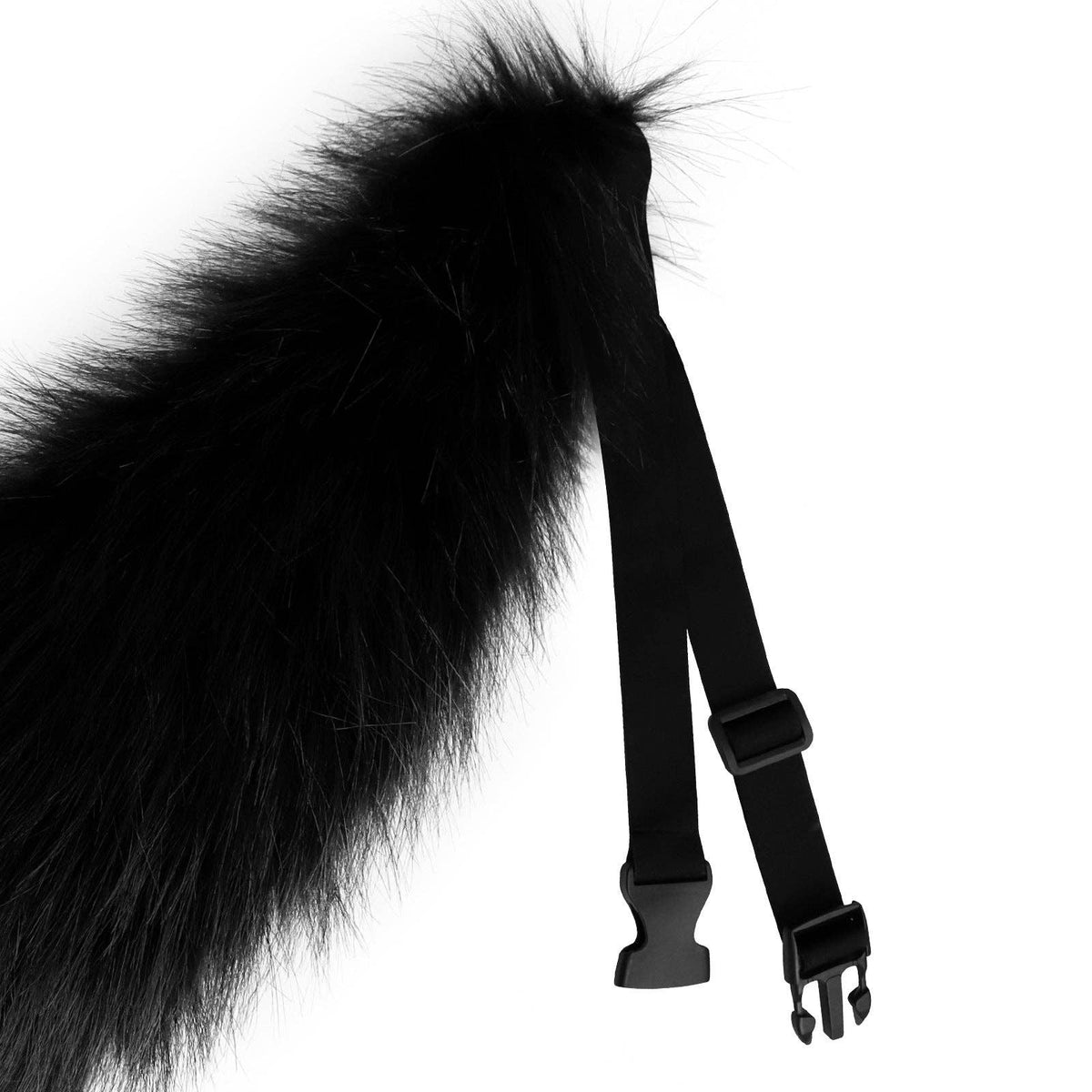 Faux Fox Ears Headband Tail Set Cosplay Plush Animal Ear Headpiece