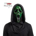 Blacklight ghost face mask