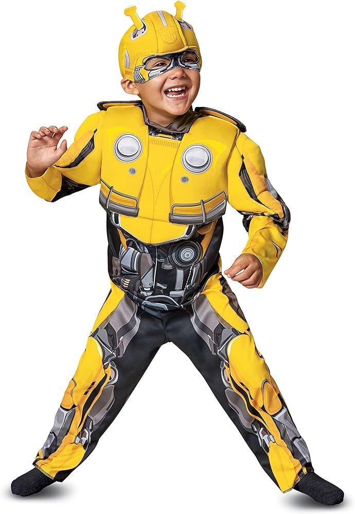 Transformer bumblebee child costume