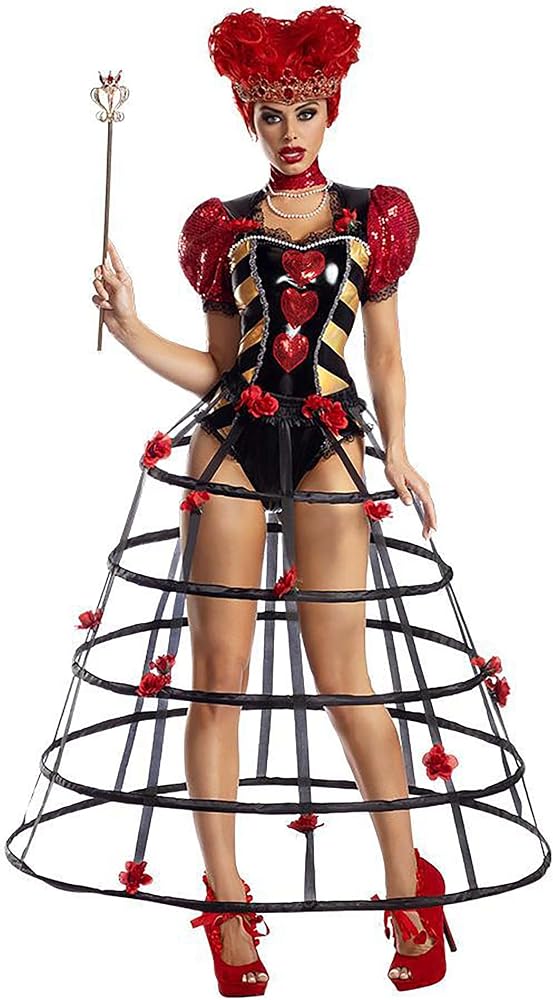 Caged heart queen costume