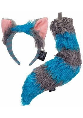 Cheshire cat ears + tail