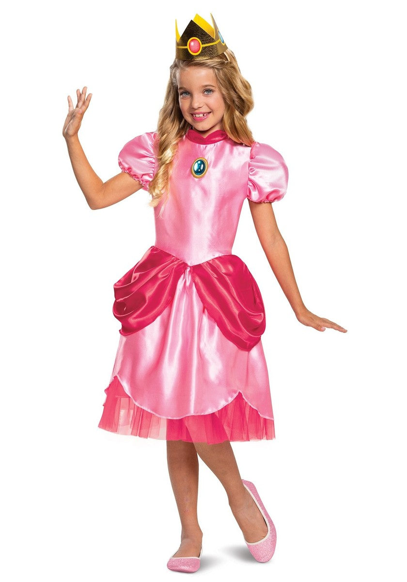 Princess peach child costume