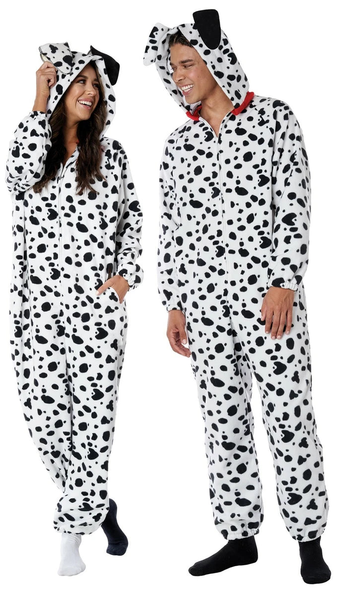 Polkadot dog characters come to life