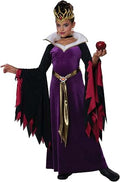 Evil queen cosplay dress child