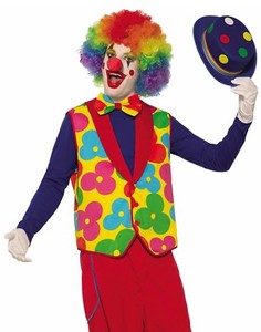 Clown vest and bowtie