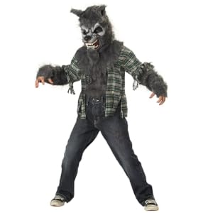 Howling at the moon children costume