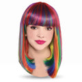 Rainbow wig