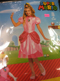 Princess peach child costume