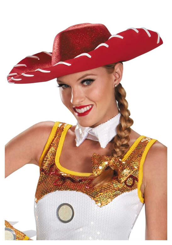 Jessie hat and gold bow