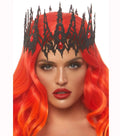 Glitter die cut jeweled crown