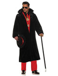 Pimp Coat Fully Lined Plush Faux Fur Coat