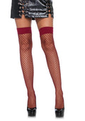 Spandex net thigh highs