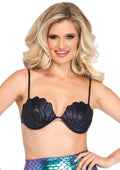 Mermaid black bra top