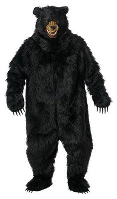 Deluxe Black Bear With Anti-Motion Mask